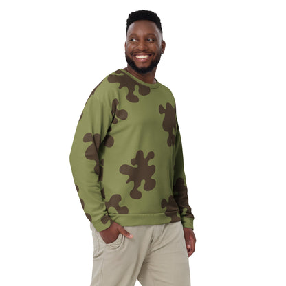 Russian Amoeba Green and Brown CAMO Unisex Sweatshirt - Sweatshirts