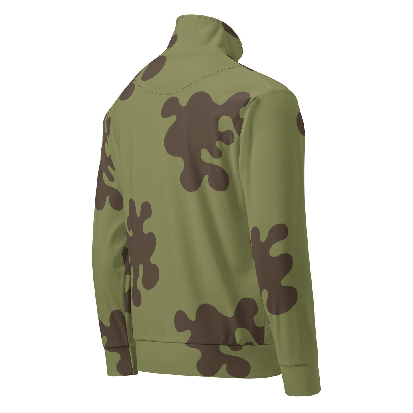 Russian Amoeba Green and Brown CAMO Unisex track jacket - Track Jackets
