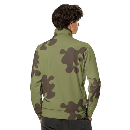 Russian Amoeba Green and Brown CAMO Unisex track jacket - Track Jackets