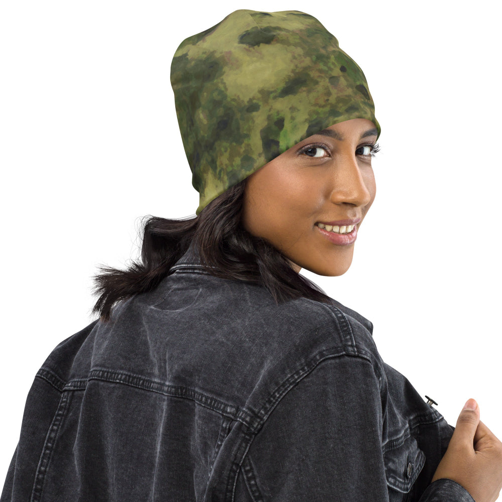 Russian Ataka (ATACS) Forest Green (FG) CAMO Beanie