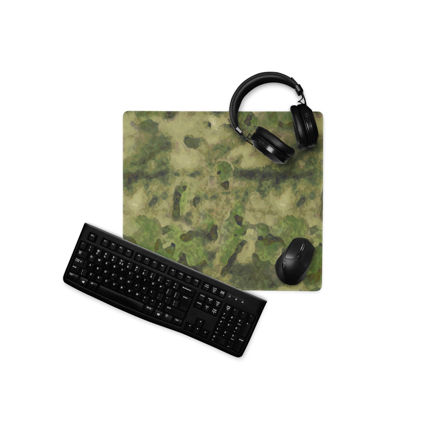 Russian Ataka (ATACS) Mossy Green CAMO Gaming mouse pad - 18″×16″