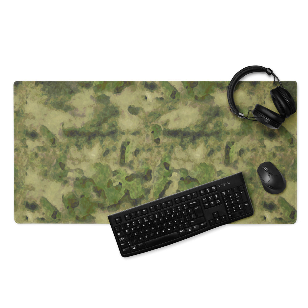 Russian Ataka (ATACS) Forest Green (FG) CAMO Gaming mouse pad - 36″×18″ - Mouse Pad