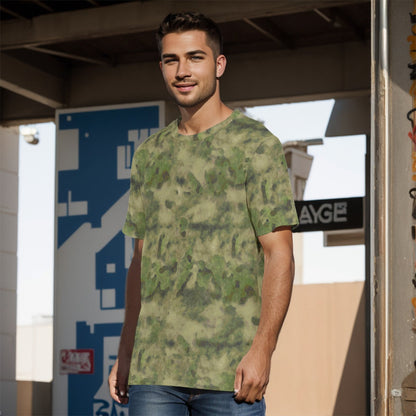 Russian Ataka (ATACS) Forest Green (FG) CAMO Men’s 100% Cotton T-Shirt - Mens