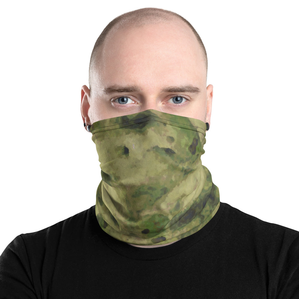 Russian Ataka (ATACS) Forest Green (FG) CAMO Neck Gaiter