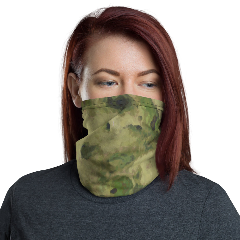 Russian Ataka (ATACS) Forest Green (FG) CAMO Neck Gaiter