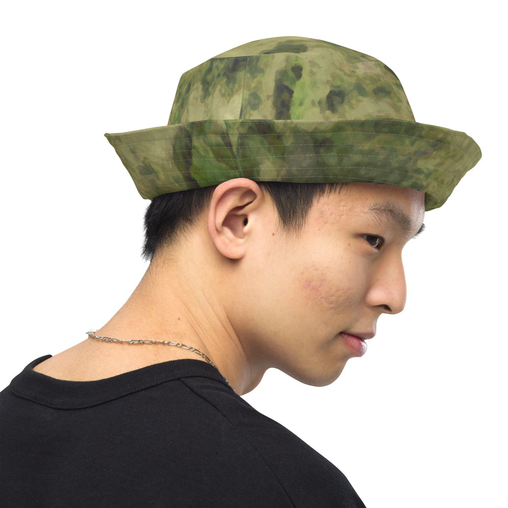 Russian Ataka (ATACS) Forest Green (FG) CAMO Reversible bucket hat - Bucket Hat