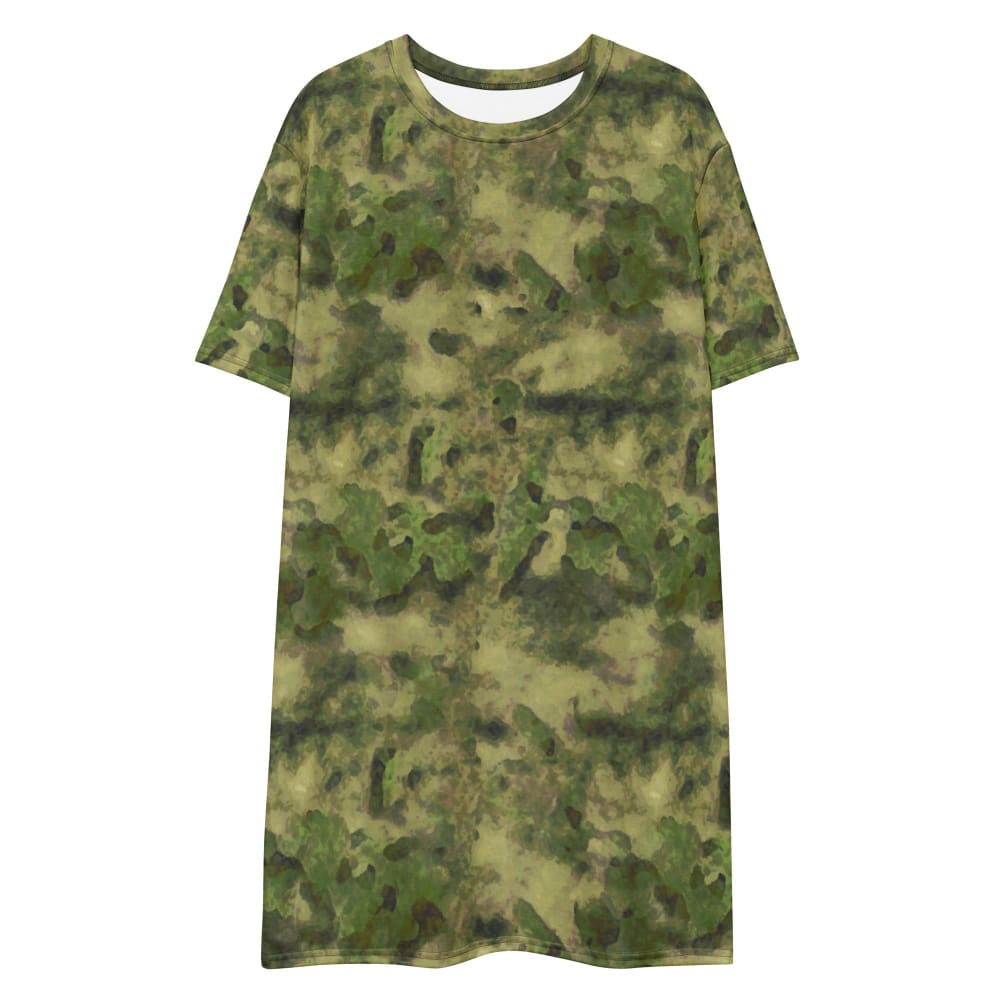 Russian Ataka (ATACS) Mossy Green CAMO T-shirt dress