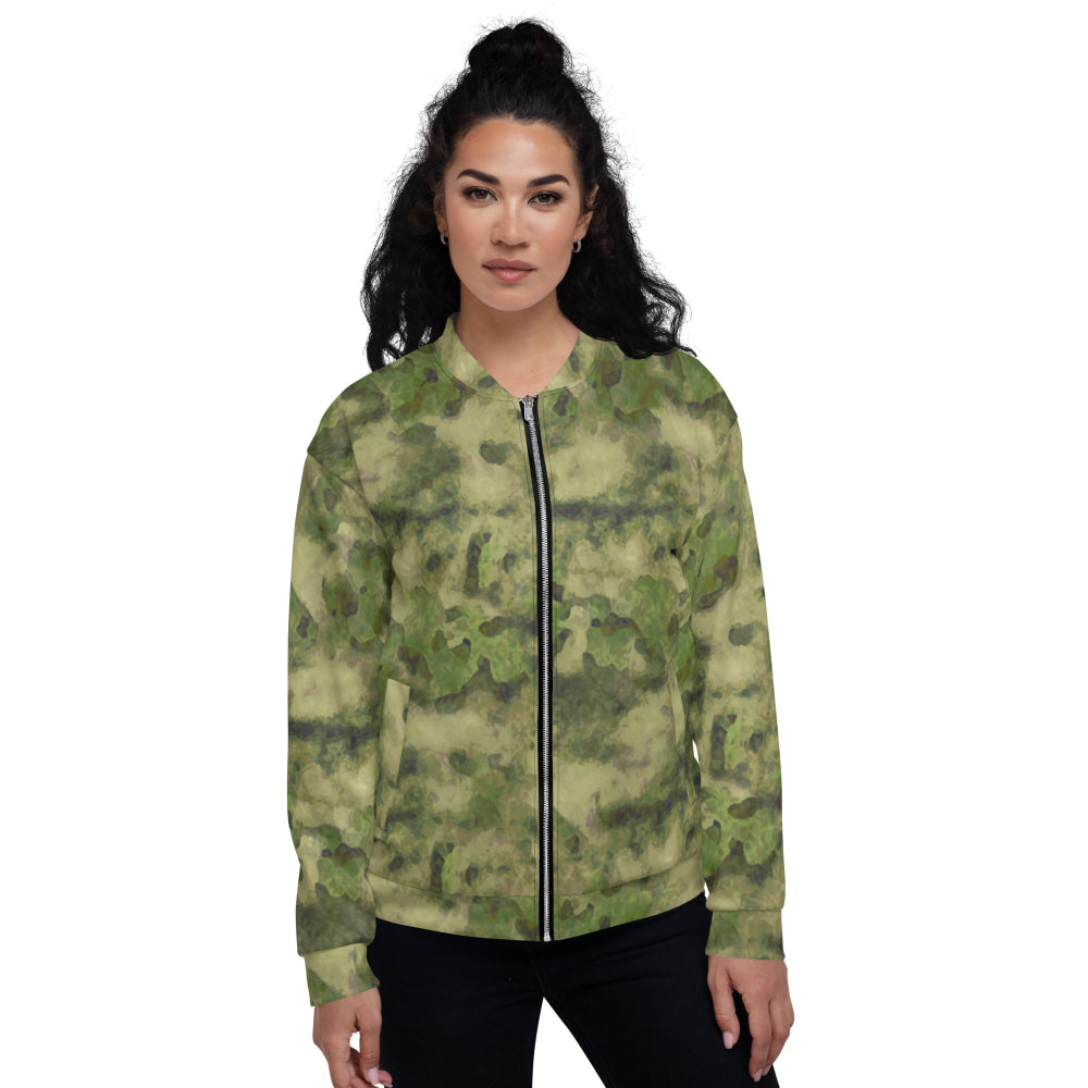 Russian Ataka (ATACS) Forest Green (FG) CAMO Unisex Bomber Jacket