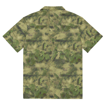 Russian Ataka (ATACS) Forest Green (FG) CAMO Unisex button shirt - Button Shirt