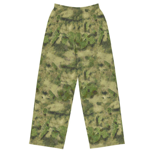 Russian Ataka (ATACS) Mossy Green CAMO unisex wide-leg pants - 2XS