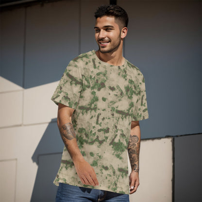 Russian Ataka (ATACS) Green Moss CAMO Men’s 100% Cotton T-Shirt - Mens