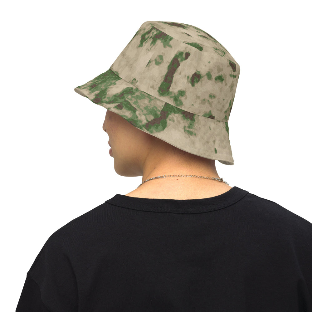 Russian Ataka (ATACS) Green Moss CAMO Reversible bucket hat - Bucket Hat