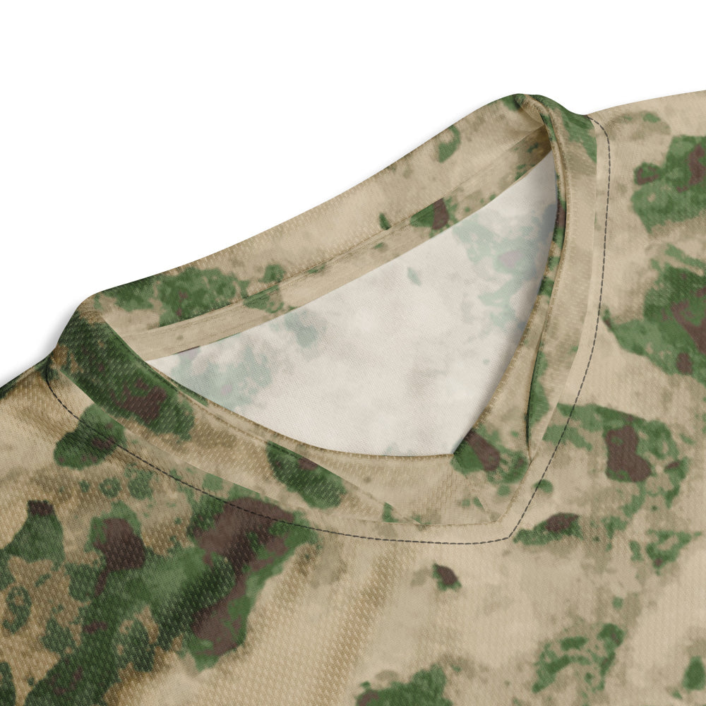 Russian Ataka (ATACS) Green Moss CAMO unisex sports jersey - Unisex Sports Jersey