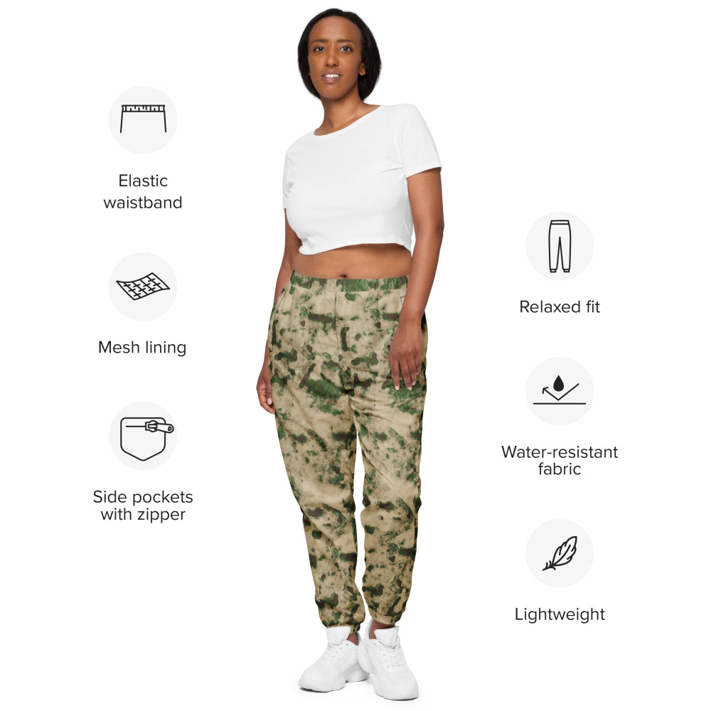 Russian Ataka (ATACS) Green Moss CAMO Unisex track pants - Track Pants