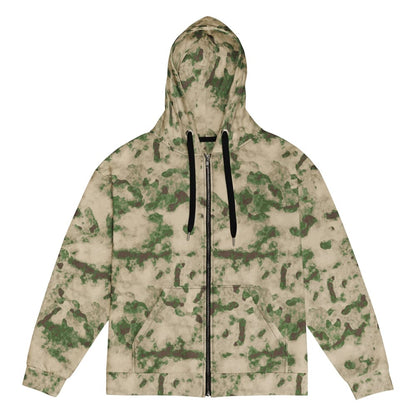 Russian Ataka (ATACS) Green Moss CAMO Unisex zip hoodie