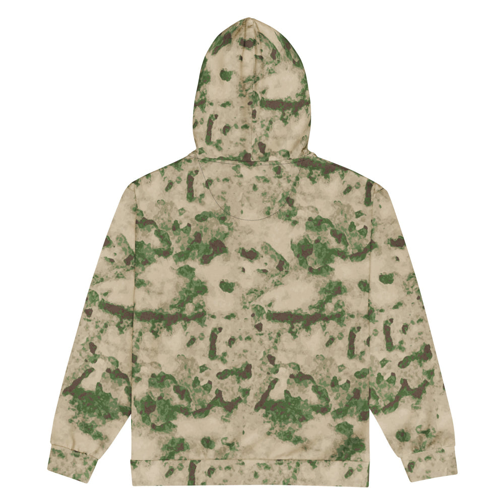 Russian Ataka (ATACS) Green Moss CAMO Unisex zip hoodie - Zip Hoodie