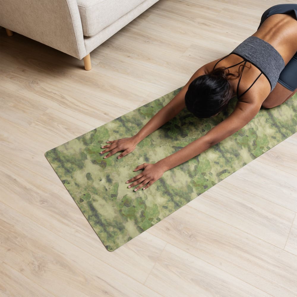 Russian Ataka (ATACS) Mossy Green CAMO Yoga mat