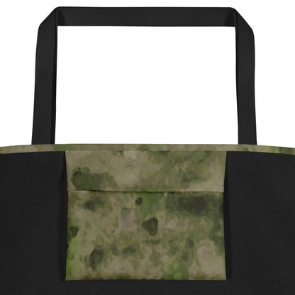 Russian Ataka FG (Green Moss) CAMO Large Tote Bag