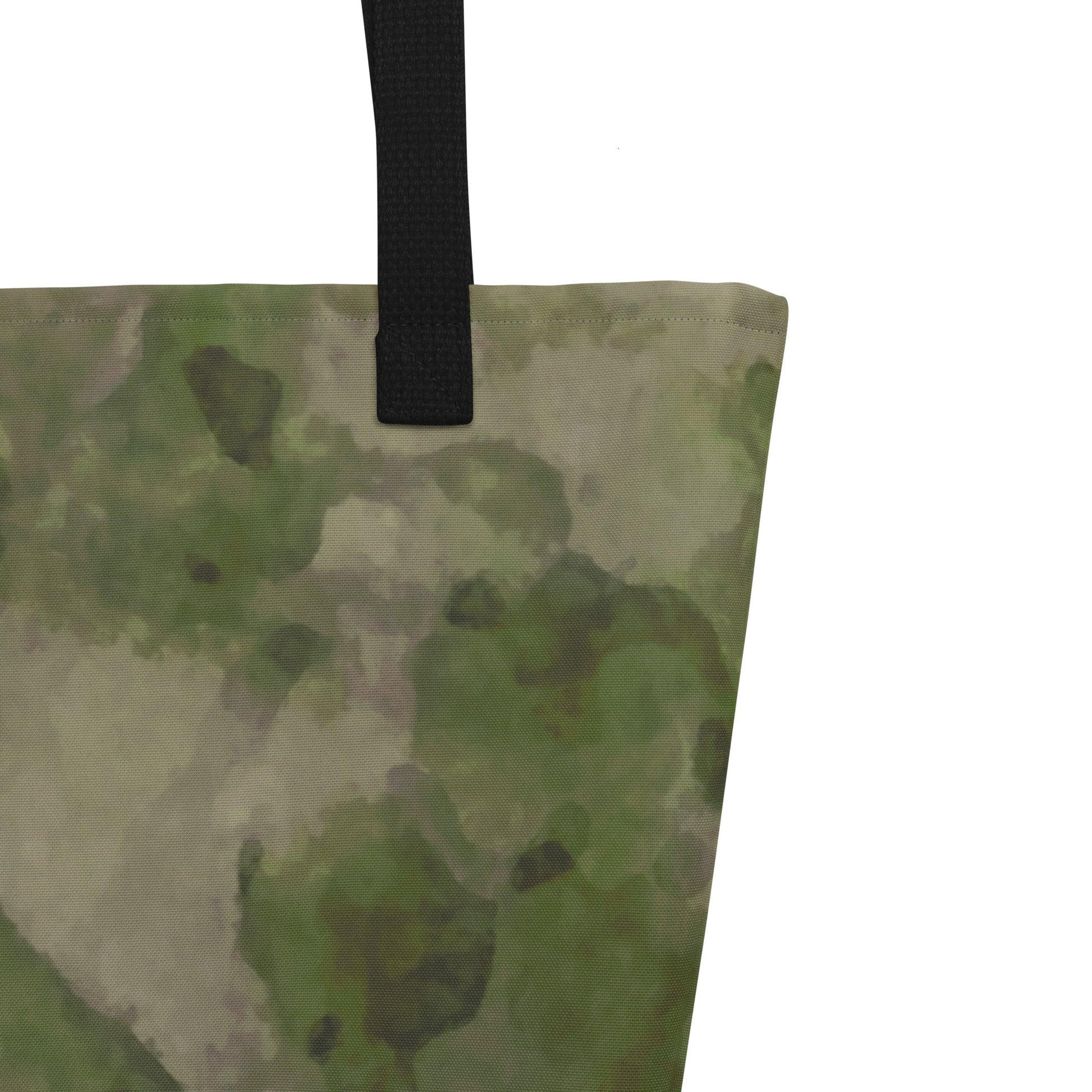 Russian Ataka FG (Green Moss) CAMO Large Tote Bag