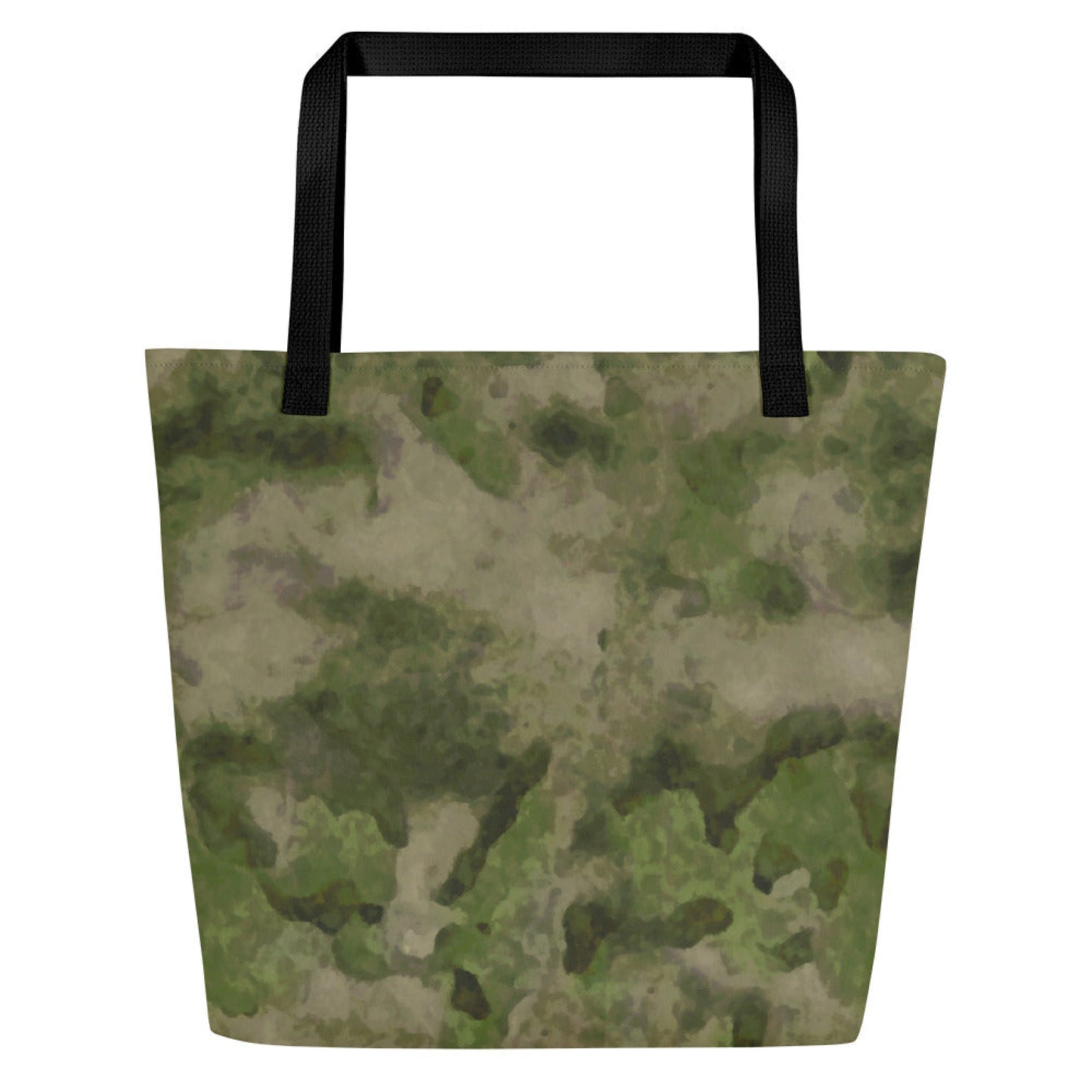 Russian Ataka FG (Green Moss) CAMO Large Tote Bag