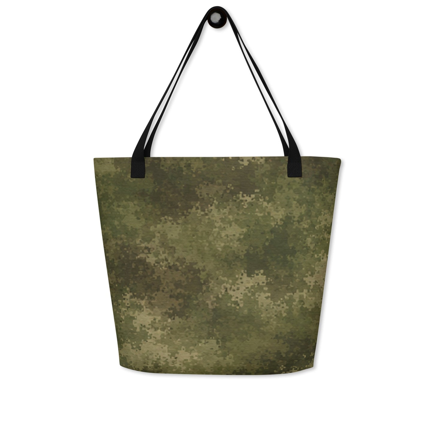Russian Ataka FG (Green Moss) CAMO Large Tote Bag
