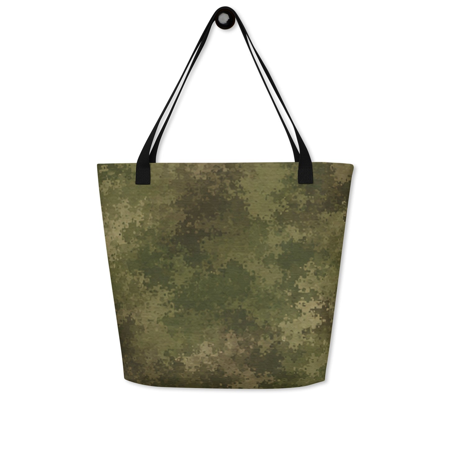 Russian Ataka FG (Green Moss) CAMO Large Tote Bag
