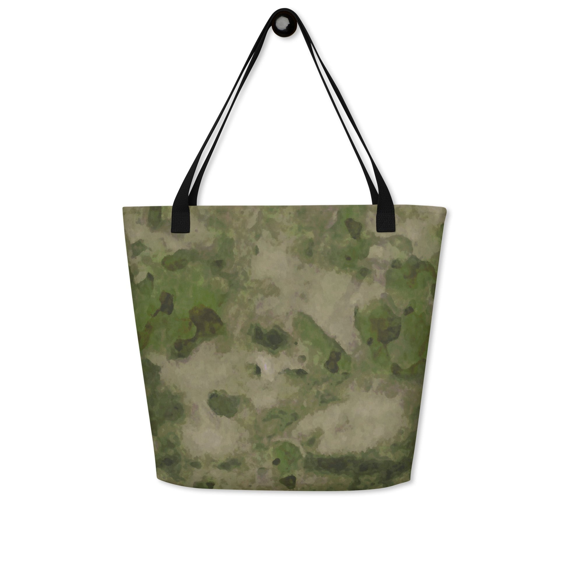 Russian Ataka FG (Green Moss) CAMO Large Tote Bag