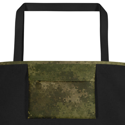 Russian Ataka FG (Green Moss) CAMO Large Tote Bag