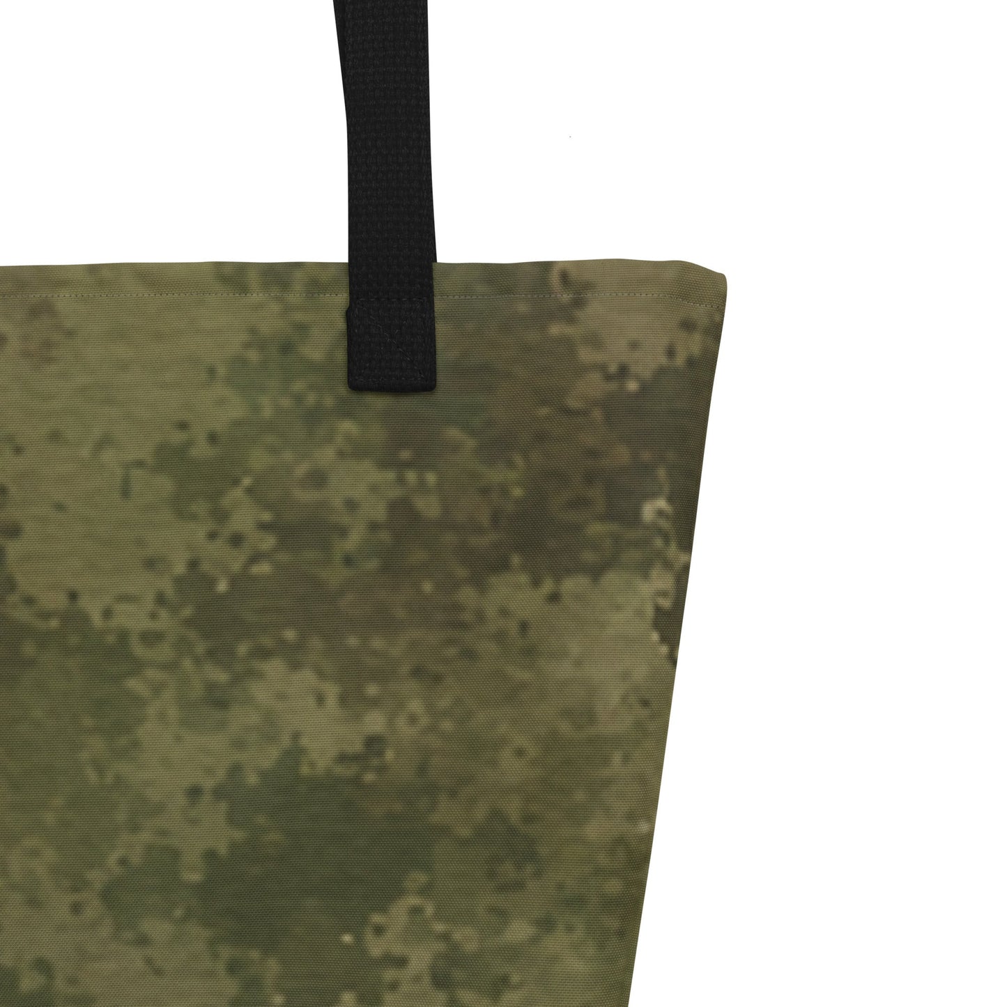 Russian Ataka FG (Green Moss) CAMO Large Tote Bag