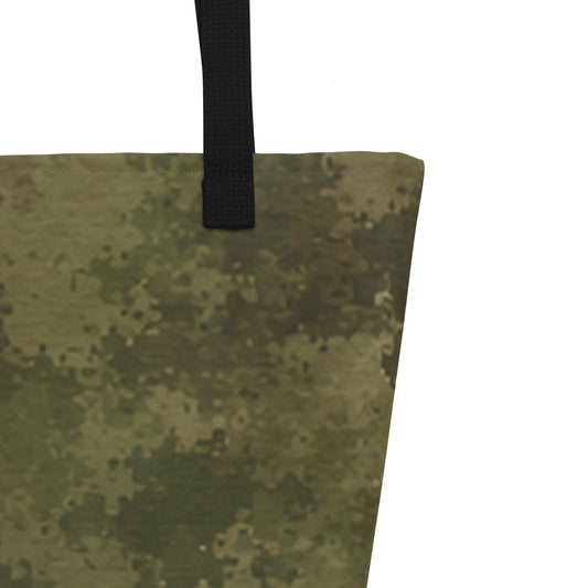 Russian Ataka FG (Green Moss) CAMO Large Tote Bag