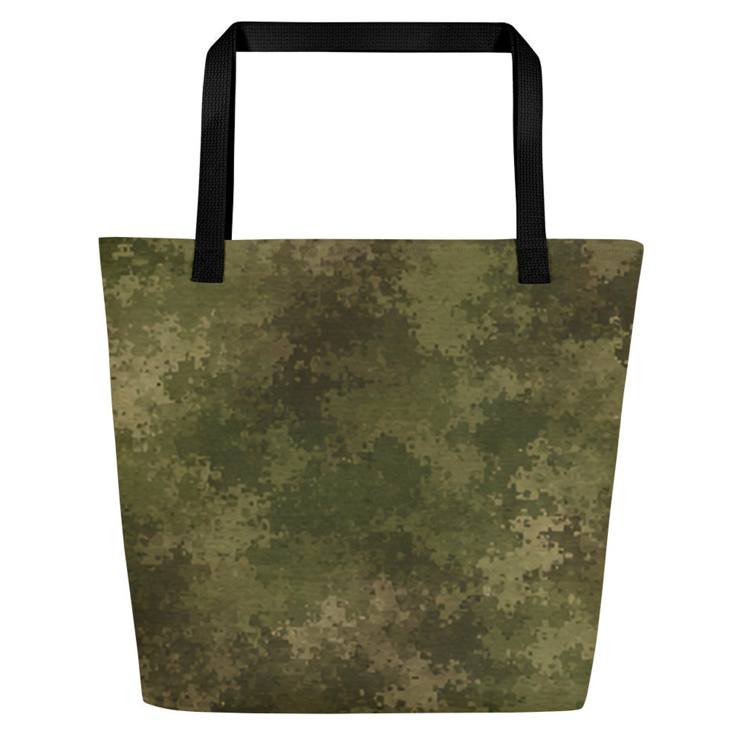 Russian Ataka FG (Green Moss) CAMO Large Tote Bag