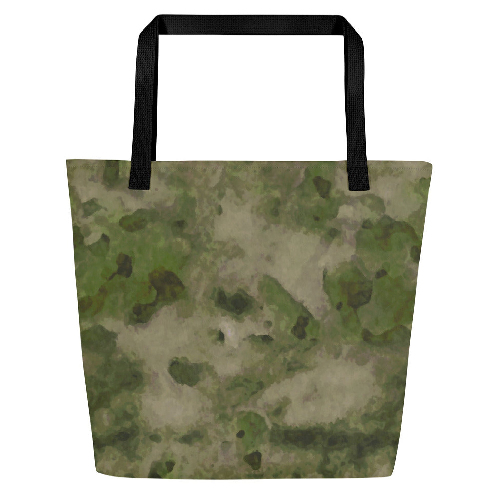 Russian Ataka FG (Green Moss) CAMO Large Tote Bag