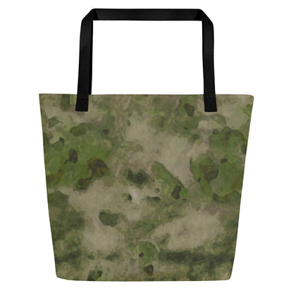 Russian Ataka FG (Green Moss) CAMO Large Tote Bag