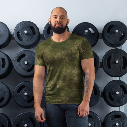 Moss Phantom CAMO Mens Athletic T-Shirt - XS