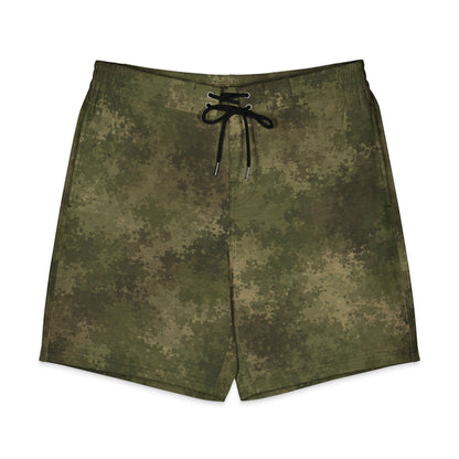 Russian Ataka FG (Green Moss) CAMO Men’s Board Shorts - 2XS