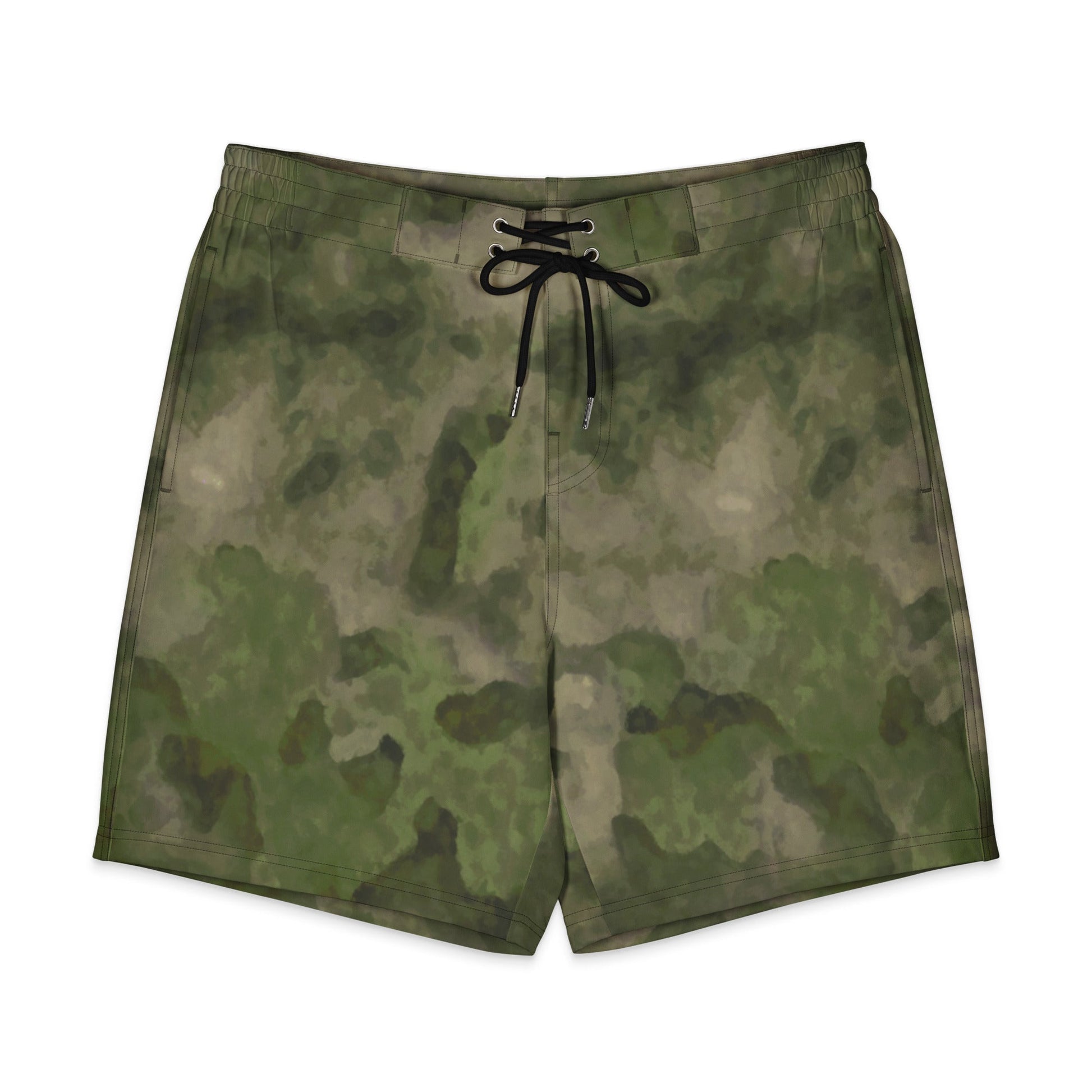 Russian Ataka FG (Green Moss) CAMO Men’s Board Shorts - 2XS