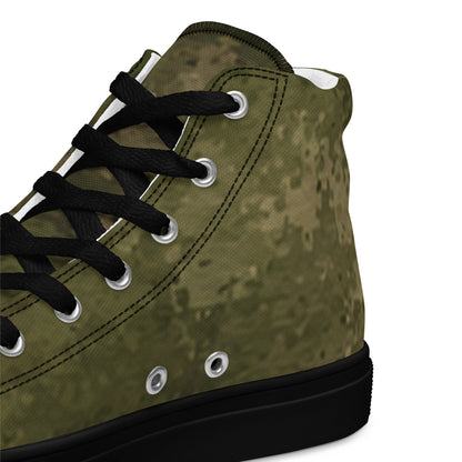 Russian Ataka FG (Green Moss) CAMO Mens High-Top Canvas Shoes