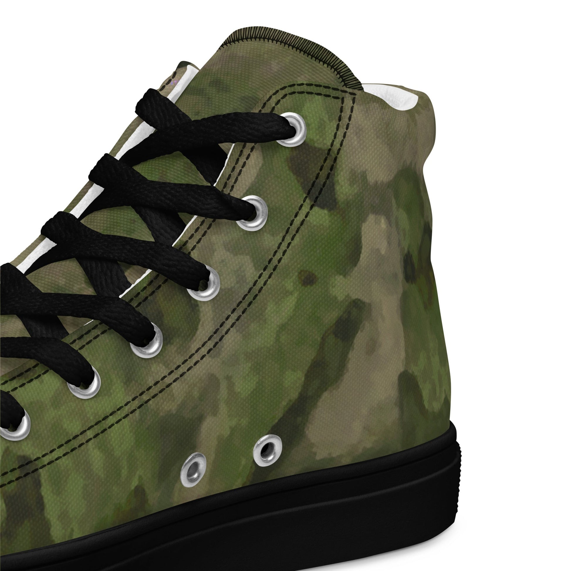 Russian Ataka FG (Green Moss) CAMO Mens High-Top Canvas Shoes