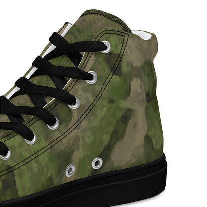 Russian Ataka FG (Green Moss) CAMO Mens High-Top Canvas Shoes
