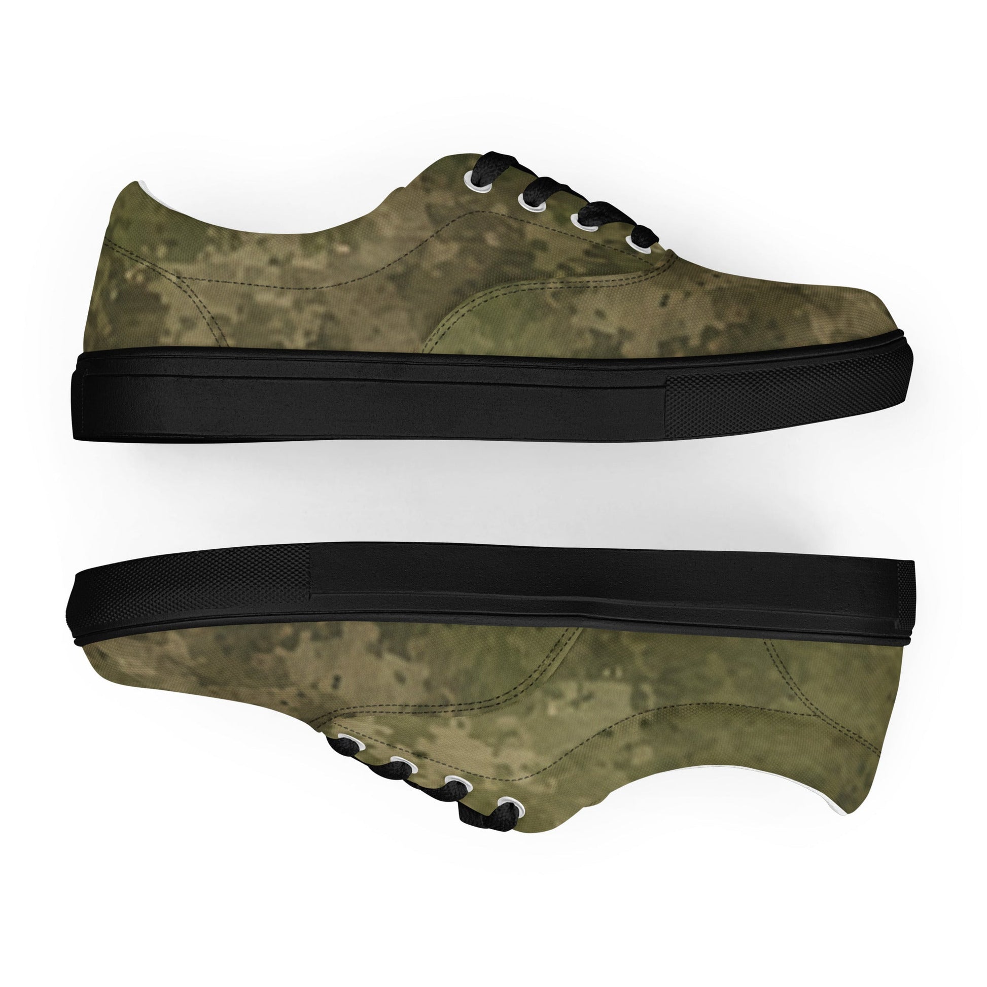 Moss Phantom CAMO Mens Lace-Up Canvas Shoes - Lace-up