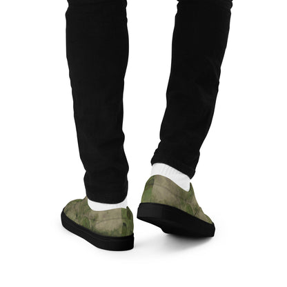 Russian Ataka FG (Green Moss) CAMO Mens Lace-Up Canvas Shoes - Lace-up