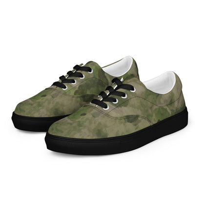 Russian Ataka FG (Green Moss) CAMO Mens Lace-Up Canvas Shoes - Lace-up
