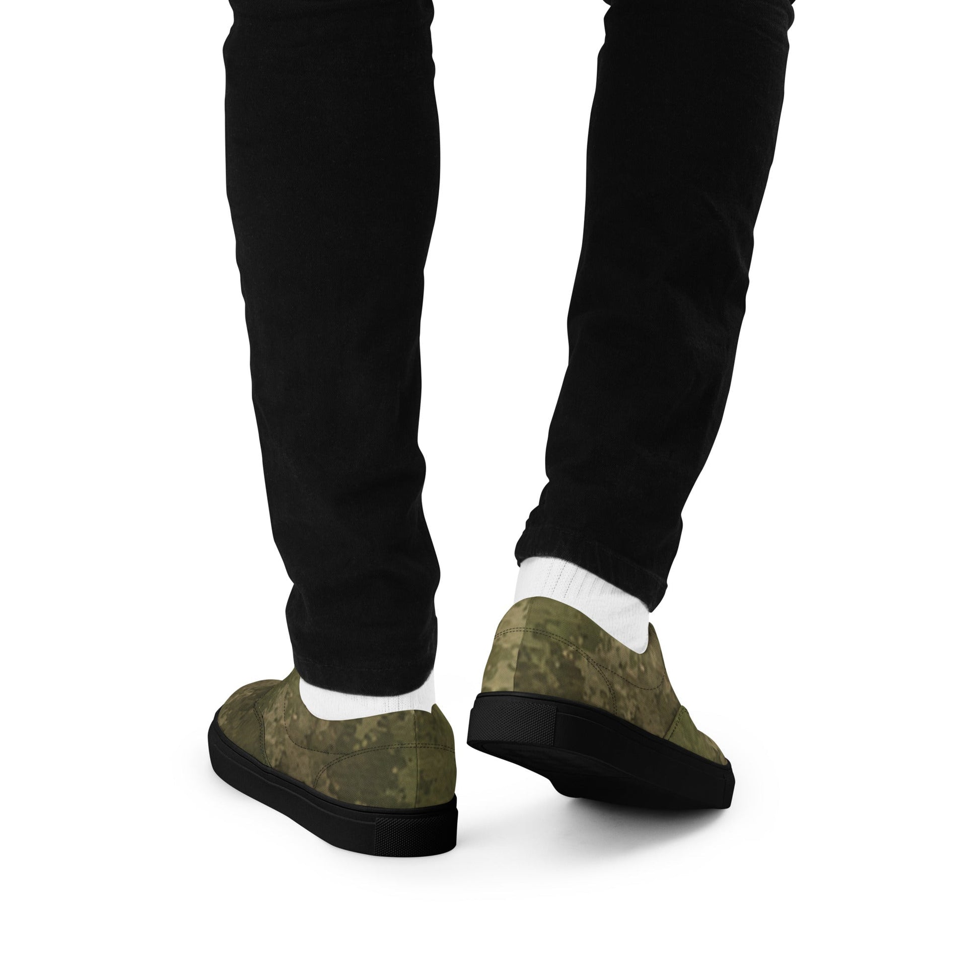 Moss Phantom CAMO Mens Lace-Up Canvas Shoes - Lace-up