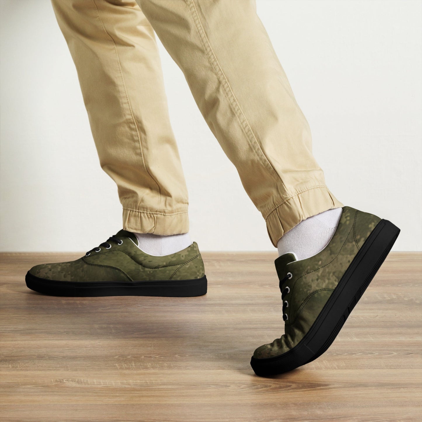 Moss Phantom CAMO Mens Lace-Up Canvas Shoes - Lace-up