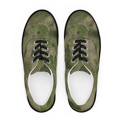 Russian Ataka FG (Green Moss) CAMO Mens Lace-Up Canvas Shoes - Lace-up