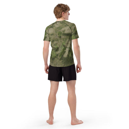 Russian Ataka FG (Green Moss) CAMO Mens Short-Sleeve Rash Guard