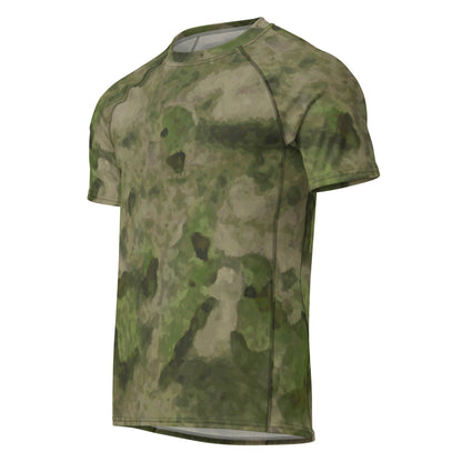 Russian Ataka FG (Green Moss) CAMO Mens Short-Sleeve Rash Guard