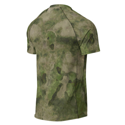 Russian Ataka FG (Green Moss) CAMO Mens Short-Sleeve Rash Guard