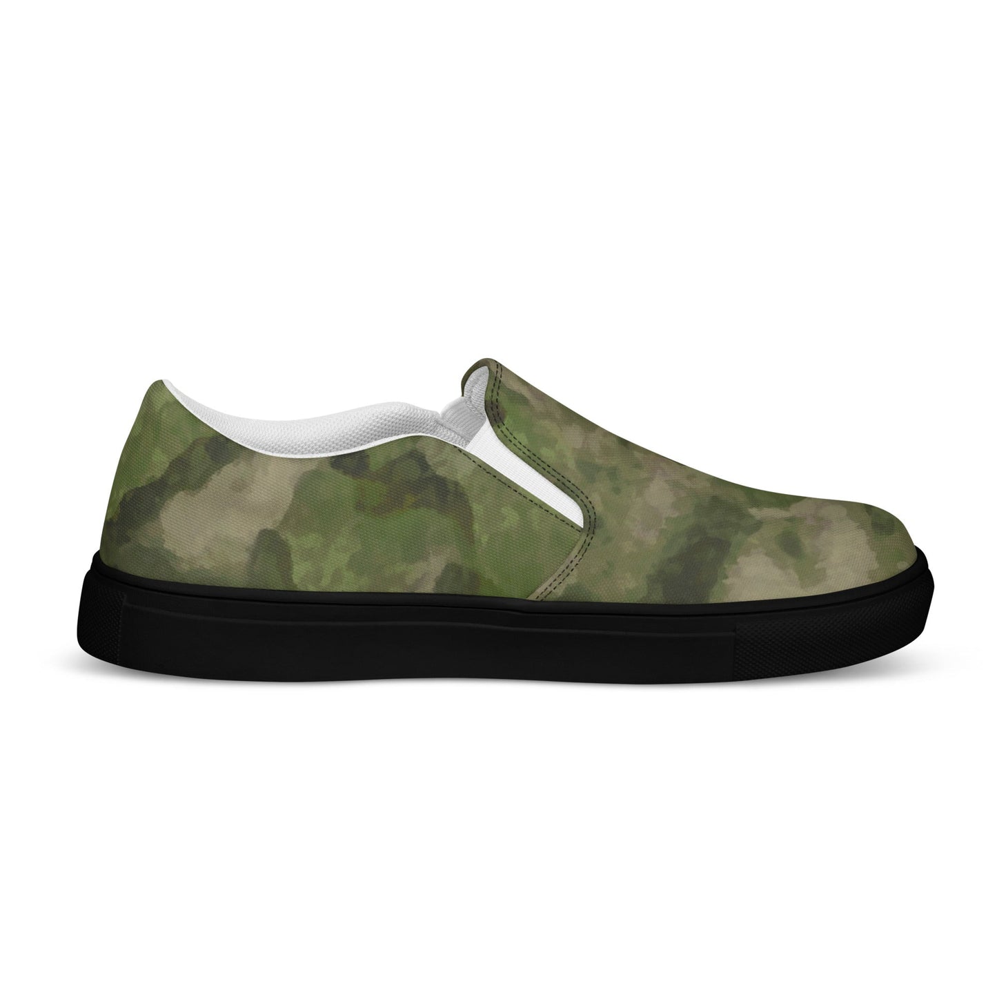 Russian Ataka FG (Green Moss) CAMO Mens Slip-On Canvas Shoes