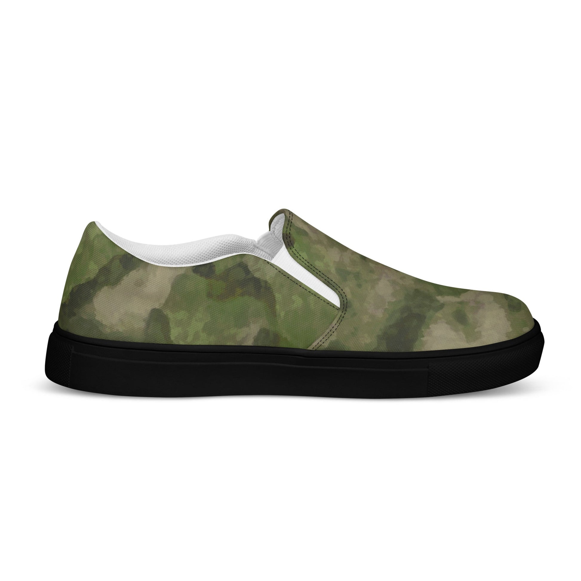 Russian Ataka FG (Green Moss) CAMO Mens Slip-On Canvas Shoes